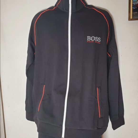 hugo boss mens sweat suit